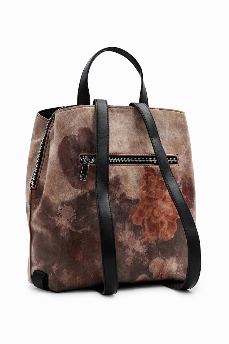 DESIGUAL Rucsac de piele ecologica cu model - Pled.ro