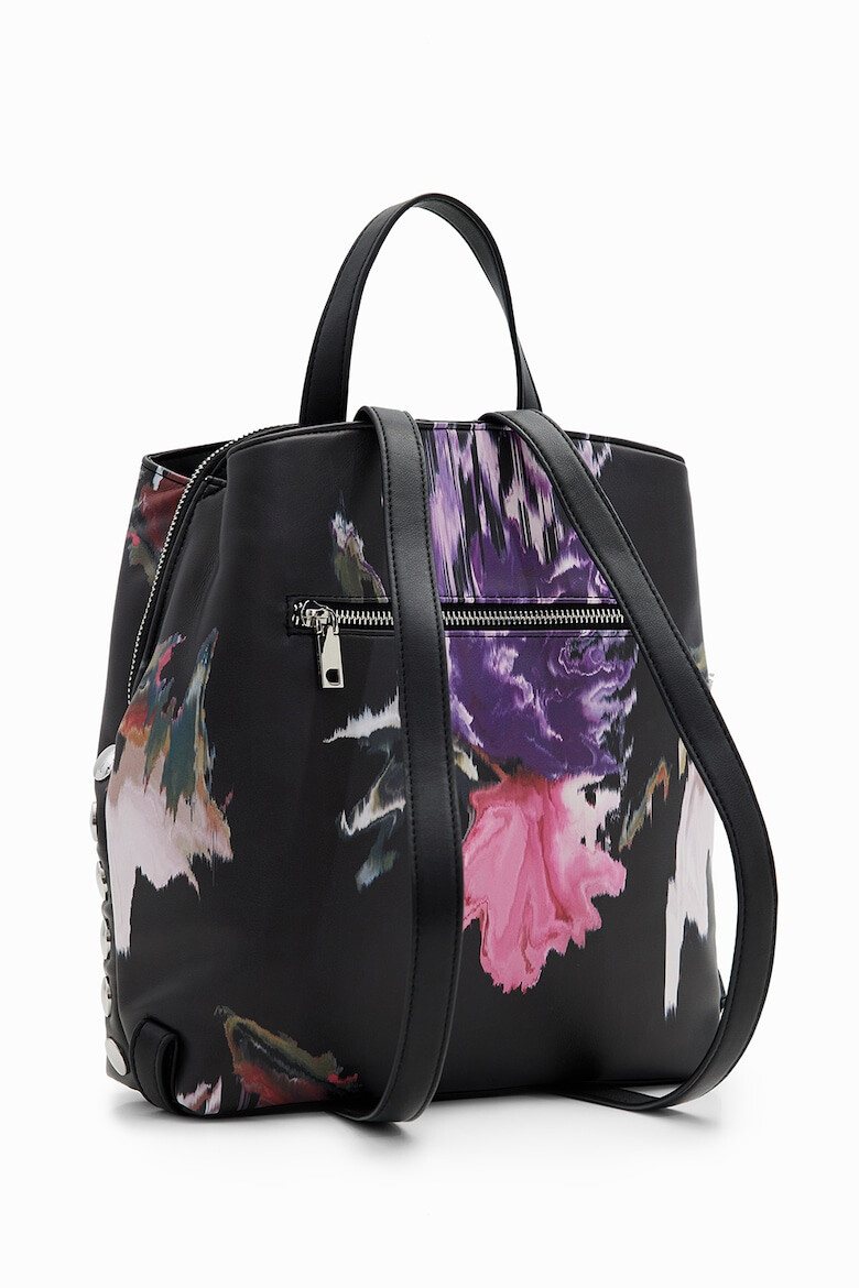 DESIGUAL Rucsac de piele ecologica cu model - Pled.ro