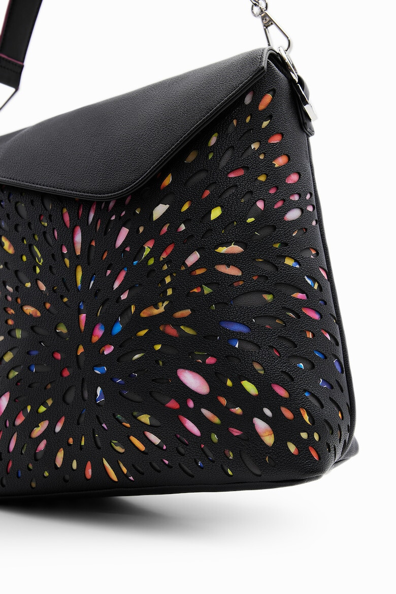 DESIGUAL Rucsac de piele ecologica cu perforatii - Pled.ro