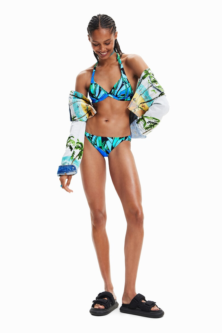 DESIGUAL Sutien de baie cu decolteu halter - Pled.ro