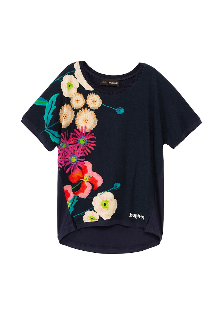 DESIGUAL Tricou cu imprimeu floral - Pled.ro