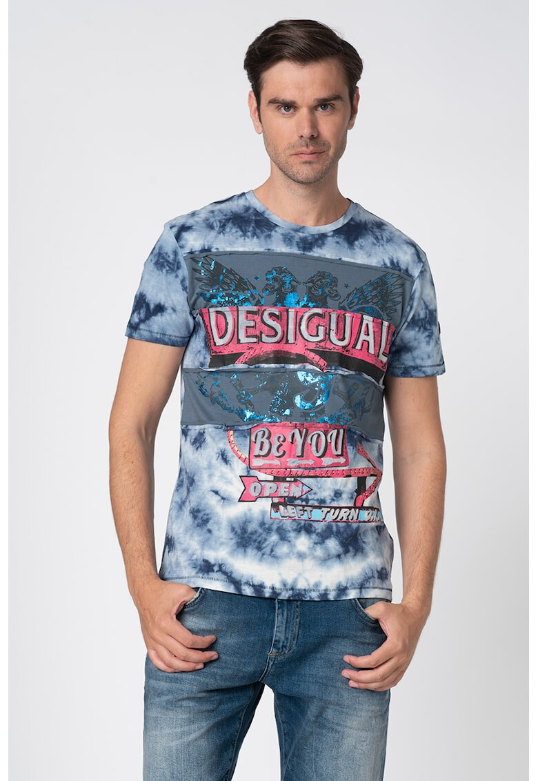 DESIGUAL Tricou cu imprimeu grafic Hybrid - Pled.ro