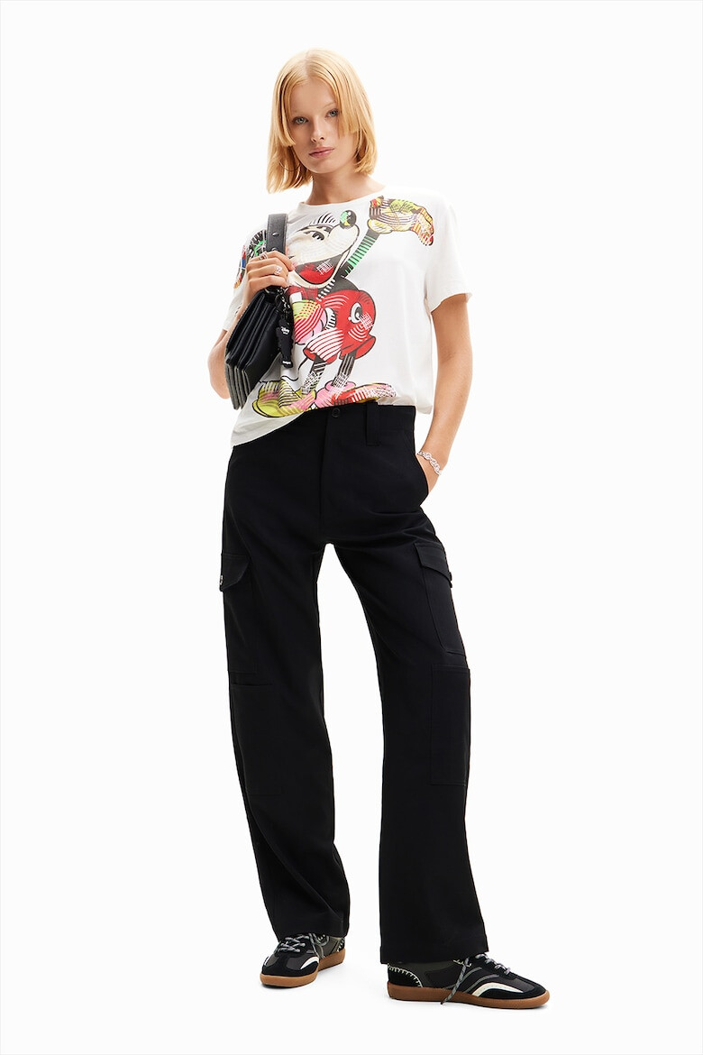 DESIGUAL Tricou cu model cu desene - Pled.ro