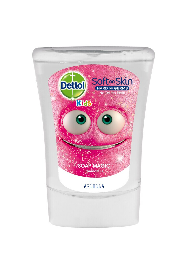 Dettol Rezerva sapun lichid antibacterian Kids No Touch pentru dozatorul automat cu senzor 250 ml - Pled.ro