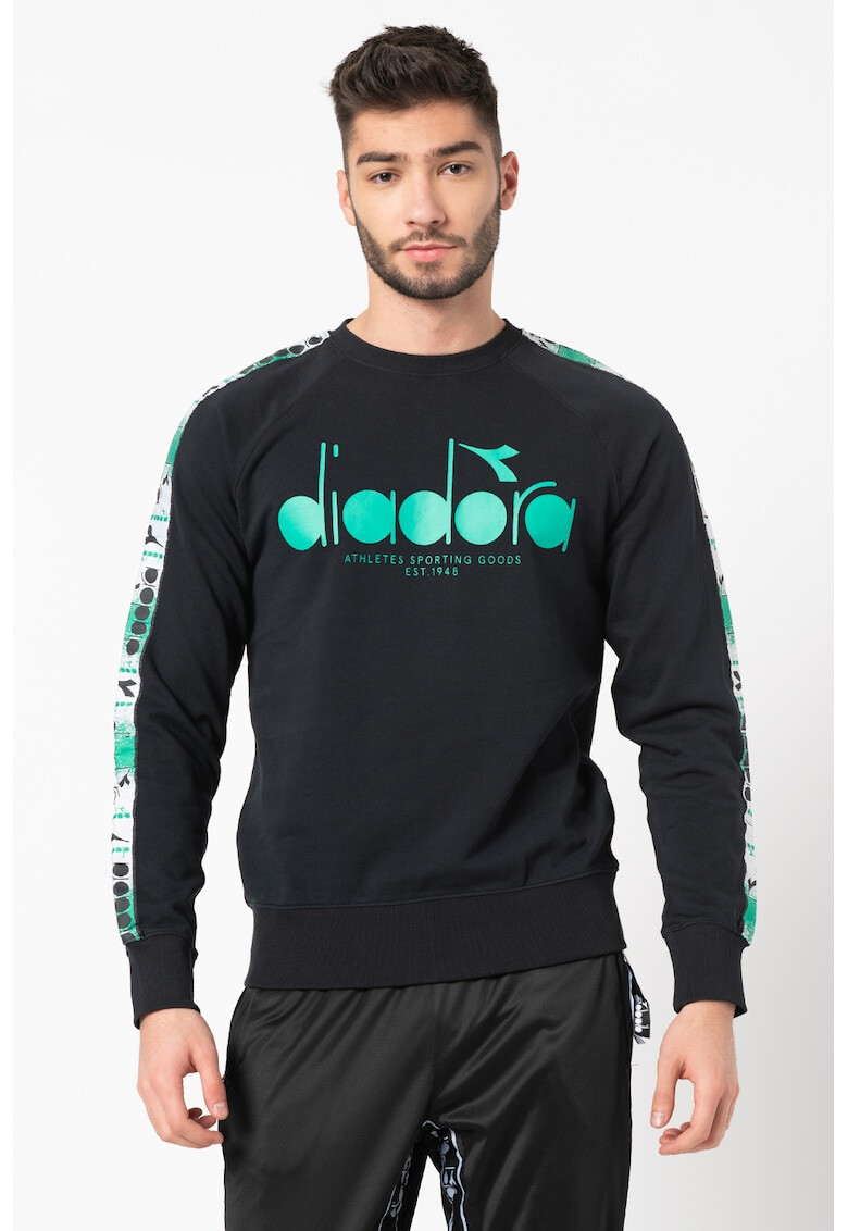 Diadora Bluza sport cu decolteu la baza gatului si logo 5Palle Offside - Pled.ro