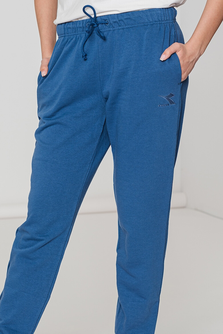 Diadora Pantaloni sport cu talie medie si ajustabila Cuff Core - Pled.ro