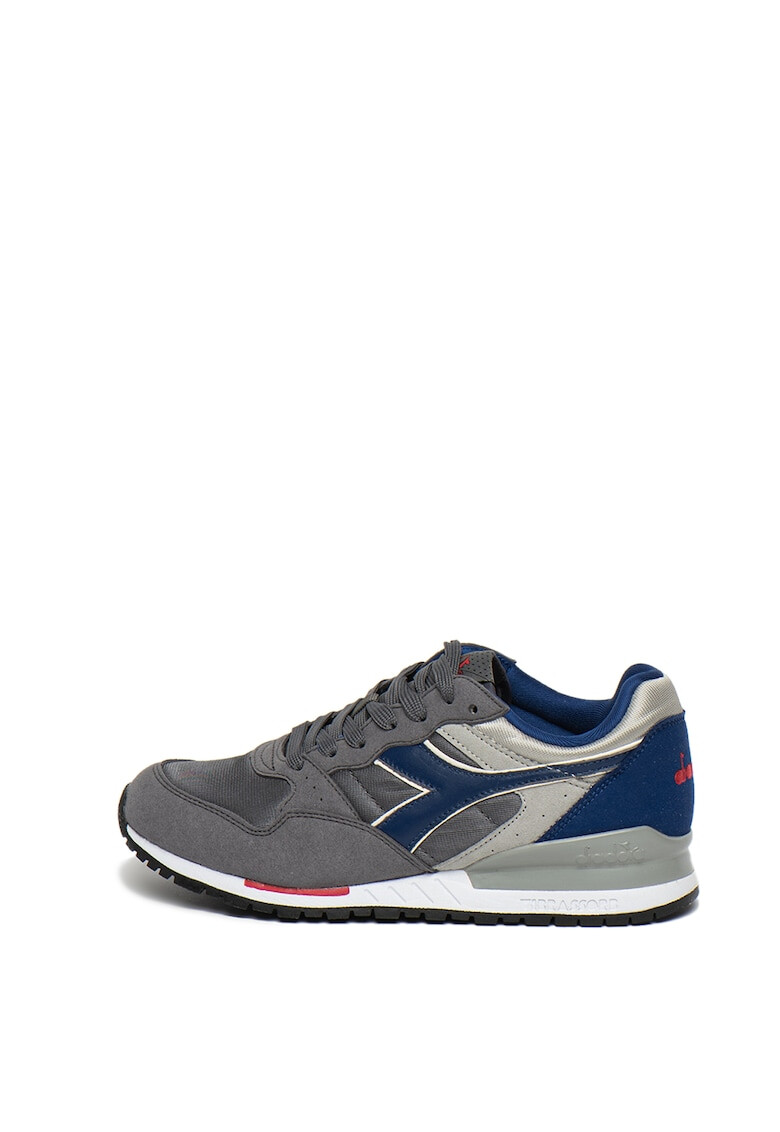 Diadora Pantofi sport de piele ecologica cu insertii de plasa Intrepid - Pled.ro