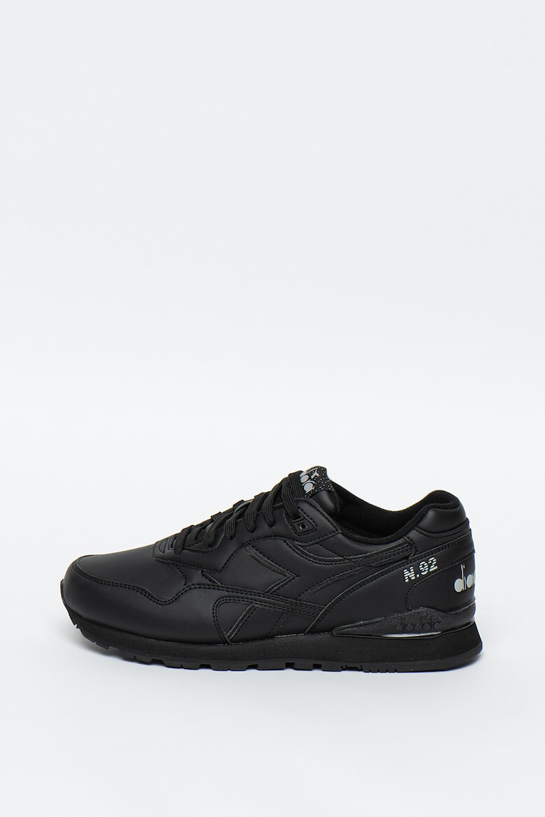 Diadora Pantofi sport low-top de piele ecologica cu logo stantat pe partea din spate - Pled.ro