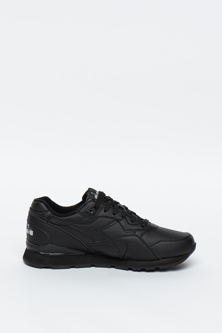 Diadora Pantofi sport low-top de piele ecologica cu logo stantat pe partea din spate - Pled.ro