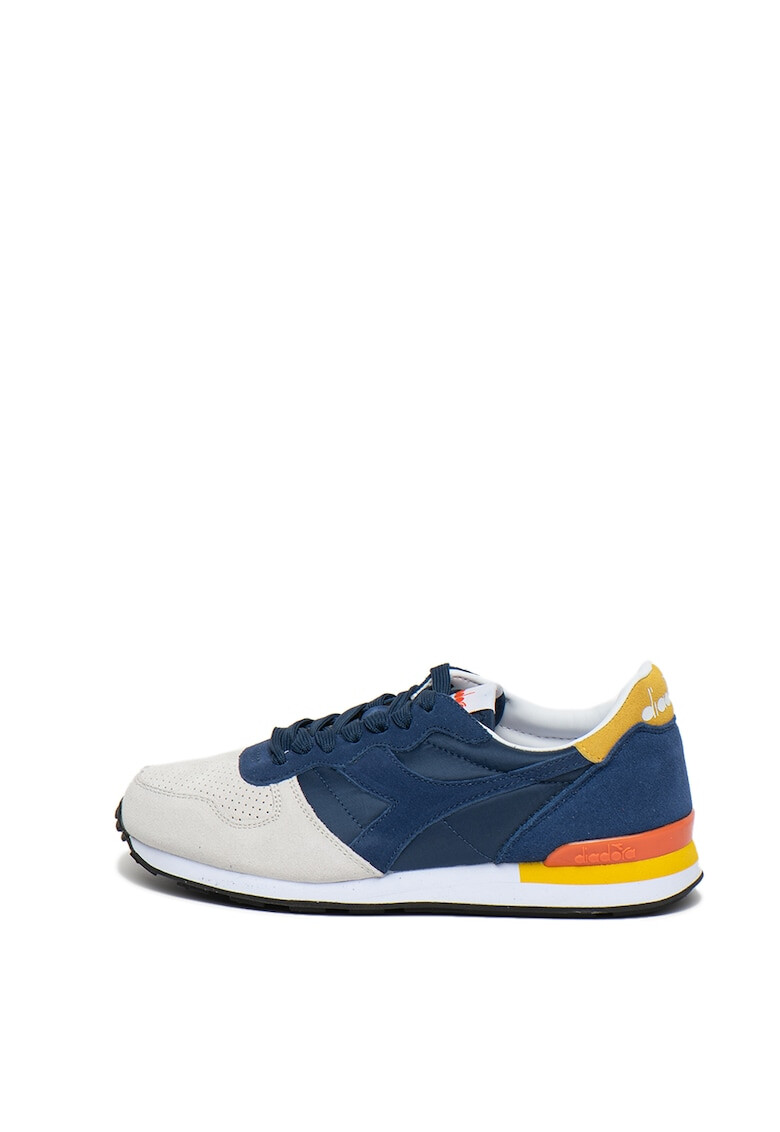 Diadora Pantofi sport unisex cu garnituri de piele intoarsa si model colorblock Camaro Double II - Pled.ro