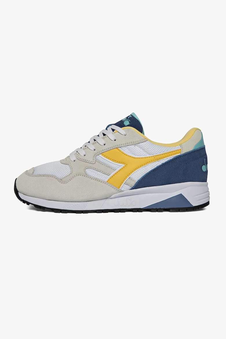 Diadora Pantofi sport unisex de piele intoarsa cu logo N902 - Pled.ro