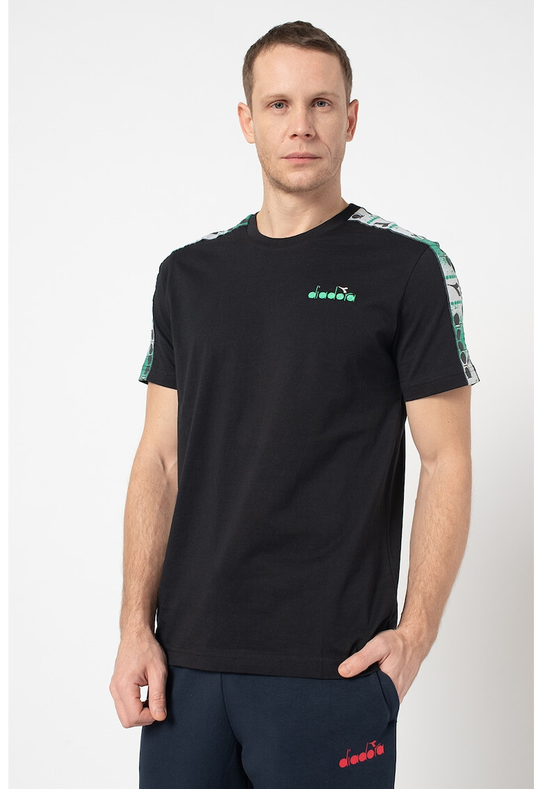 Diadora Tricou din bumbac organic cu imprimeu logo Offside - Pled.ro