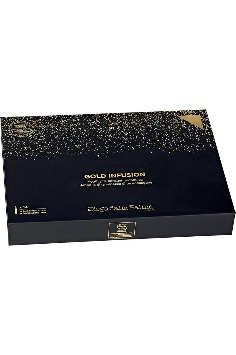 Diego Dalla Palma Fiole pentru regenerarea intensa a pielii cu colagen Gold Infusion Youth Pro-Collagen 14 x 2 ml - Pled.ro