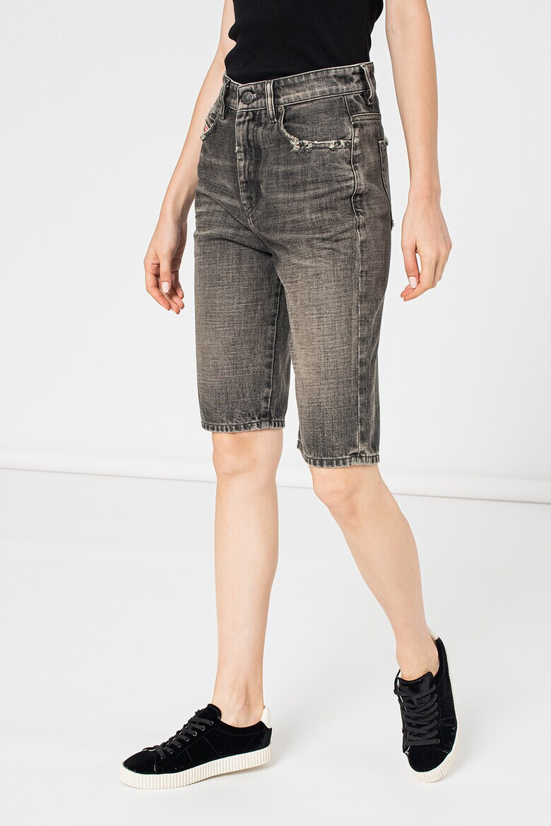 Diesel Bermude de denim cu aspect decolorat - Pled.ro