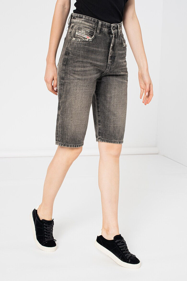 Diesel Bermude de denim cu aspect decolorat - Pled.ro