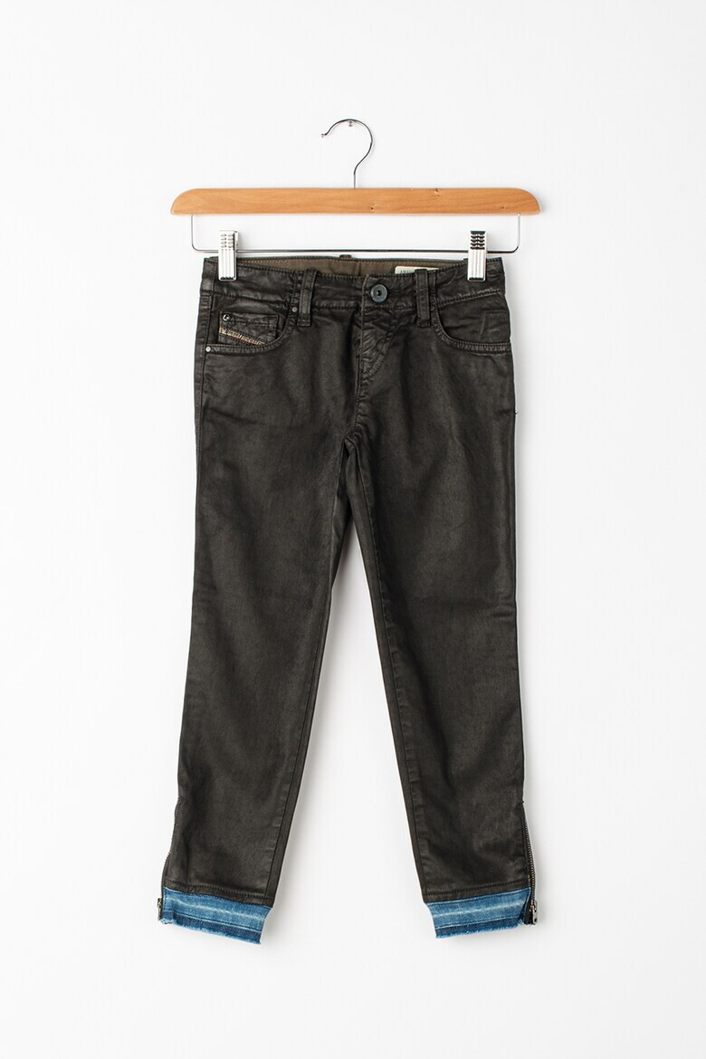 Diesel Blugi skinny cu aspect peliculizat Grupeen - Pled.ro