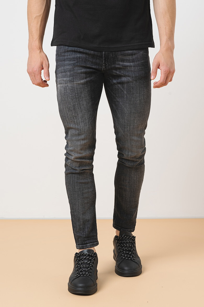 Diesel Blugi skinny cu aspect decolorat - Pled.ro