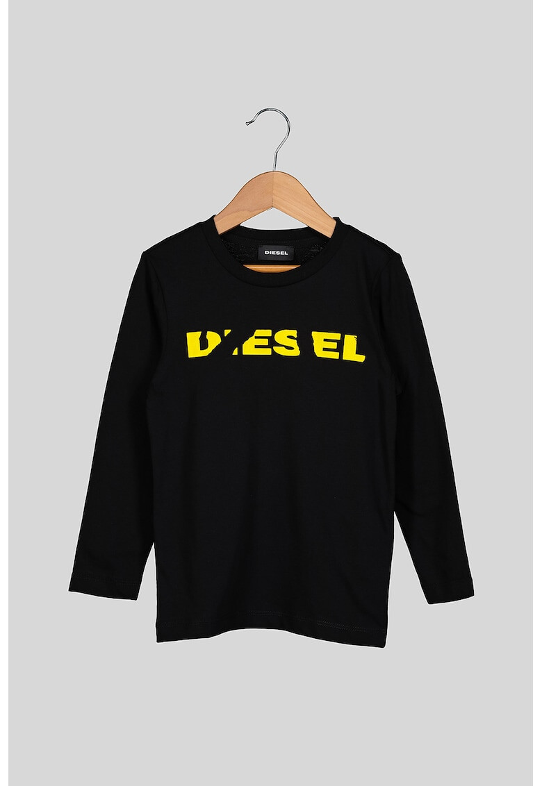 Diesel Bluza de jerseu cu imprimeu logo - Pled.ro