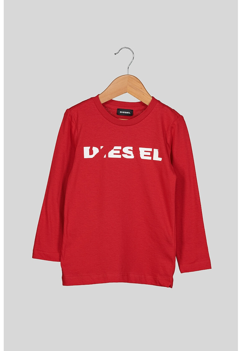 Diesel Bluza de jerseu cu imprimeu logo - Pled.ro