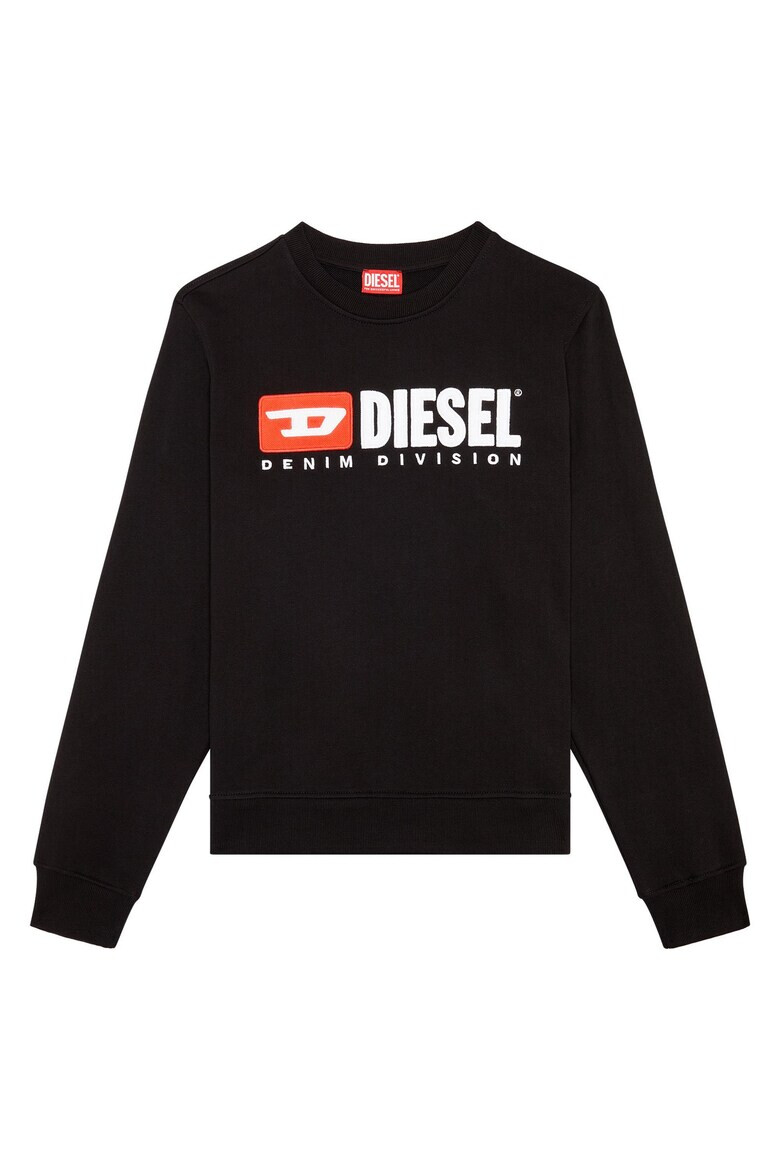 Diesel Bluza de trening cu broderie logo Ginn - Pled.ro