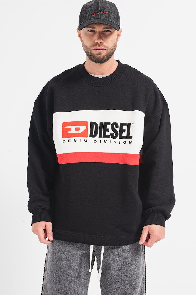 Diesel Bluza sport cu decolteu la baza gatului Treapy Division - Pled.ro