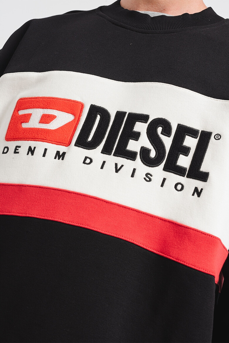 Diesel Bluza sport cu decolteu la baza gatului Treapy Division - Pled.ro