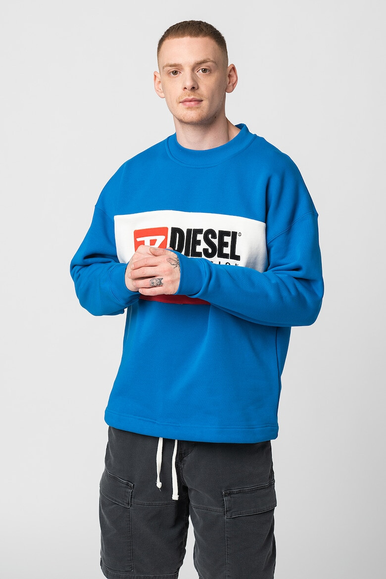 Diesel Bluza sport cu decolteu la baza gatului Treapy Division - Pled.ro