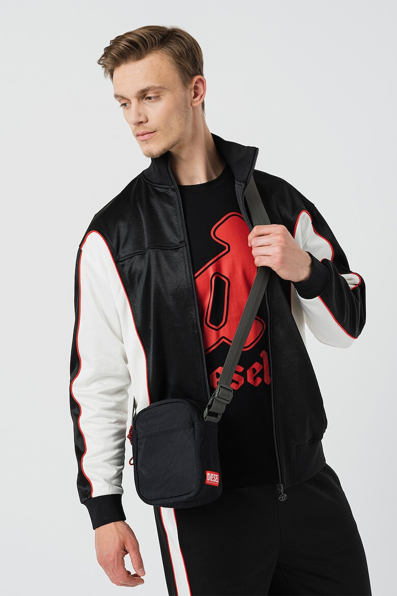 Diesel Bluza sport cu fermoar si segmente contrastante Relik - Pled.ro