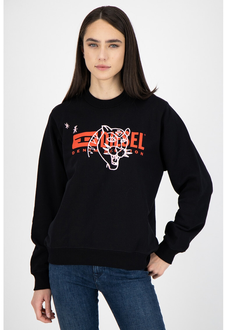 Diesel Bluza sport cu imprimeu logo - Pled.ro