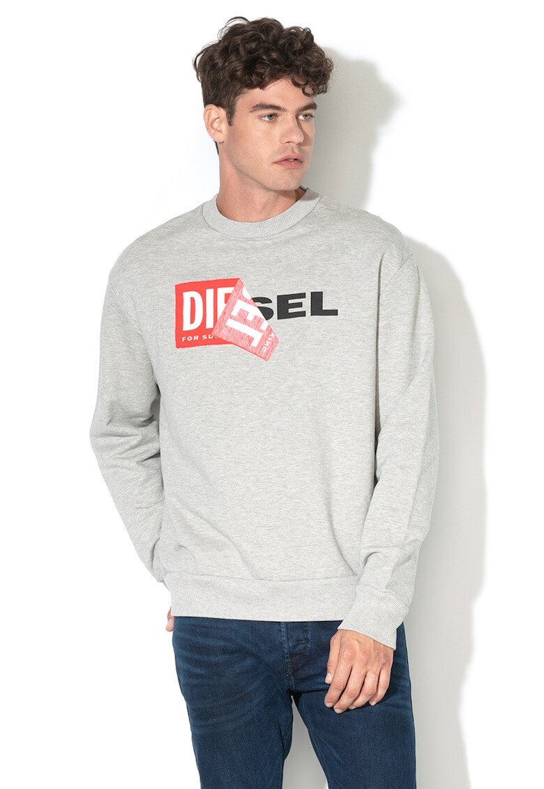 Diesel Bluza sport cu imprimeu logo Samy00S8WC - Pled.ro