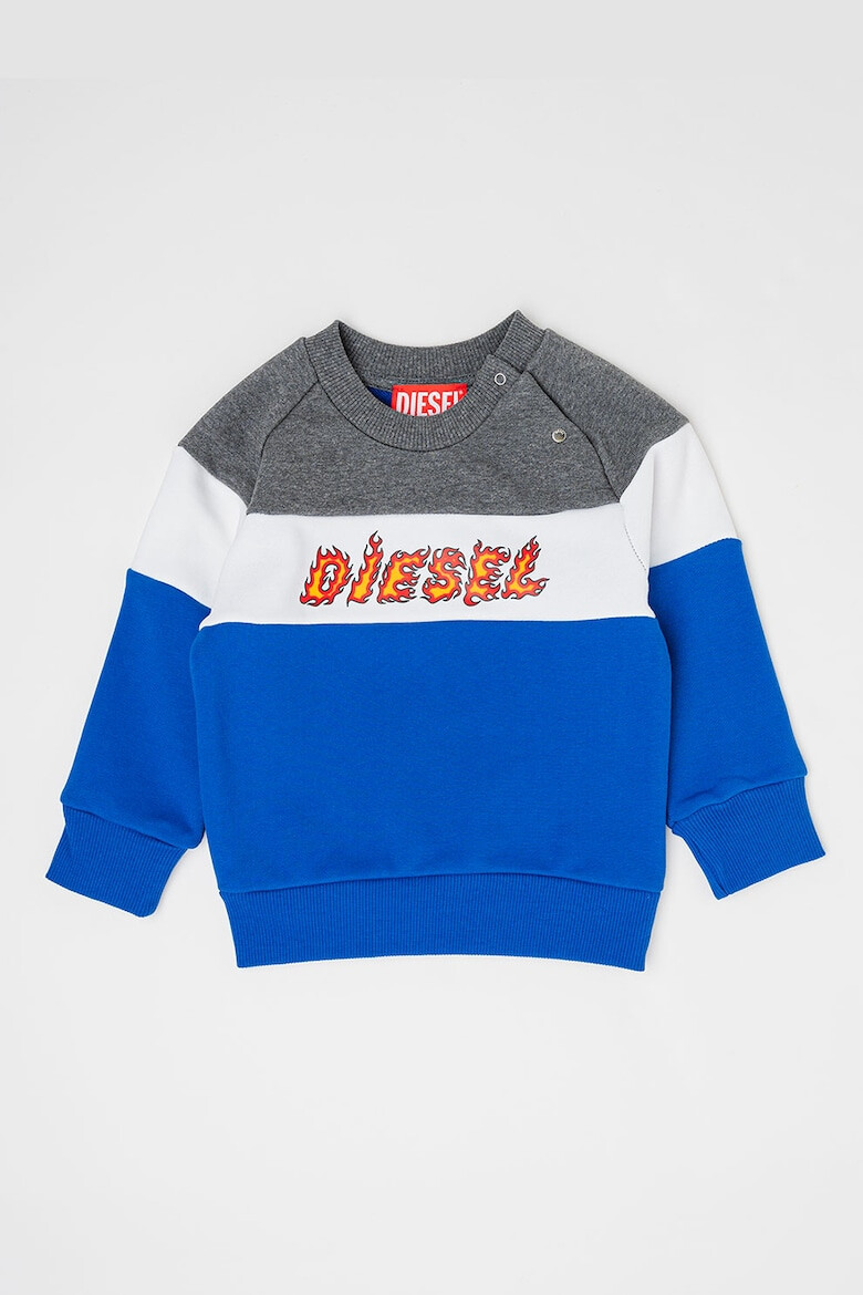 Diesel Bluza sport cu model colorblock si logo S-Milleyb - Pled.ro