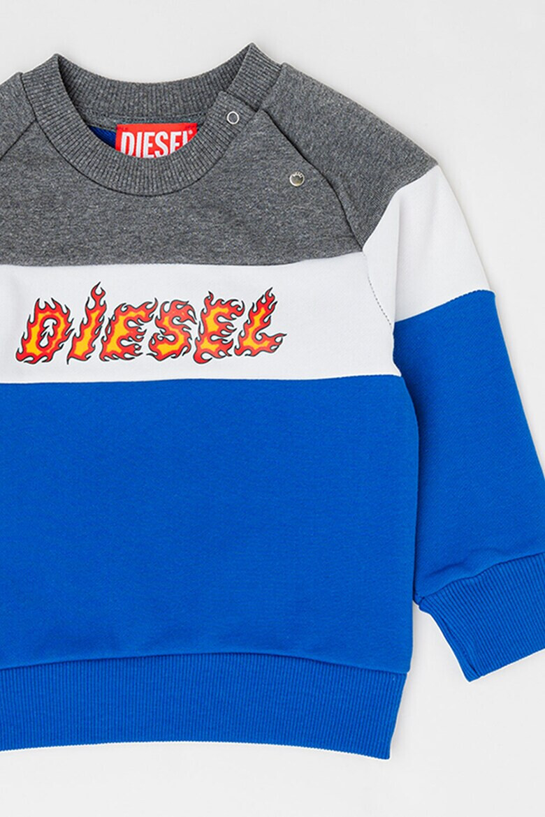 Diesel Bluza sport cu model colorblock si logo S-Milleyb - Pled.ro