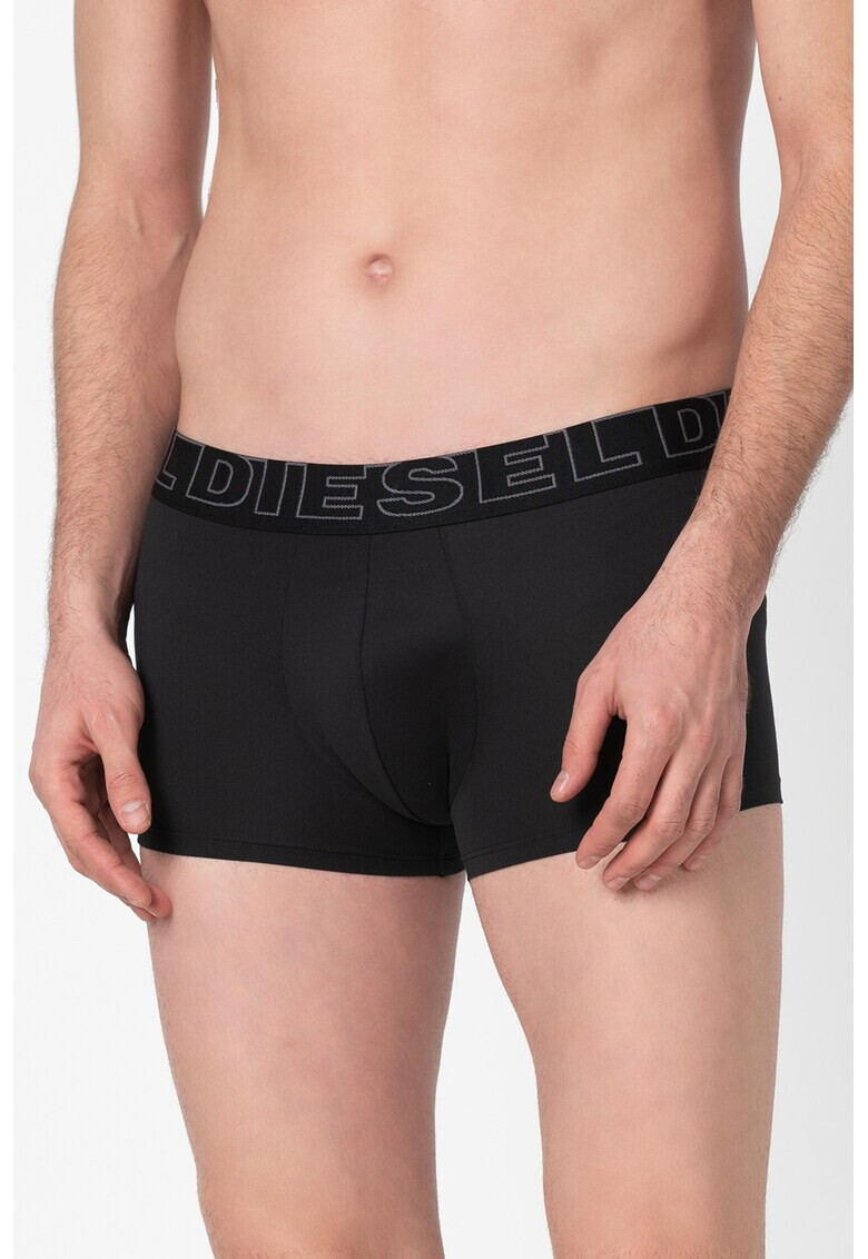 Diesel Boxeri din microfibra cu banda logo in talie Boxer - Pled.ro