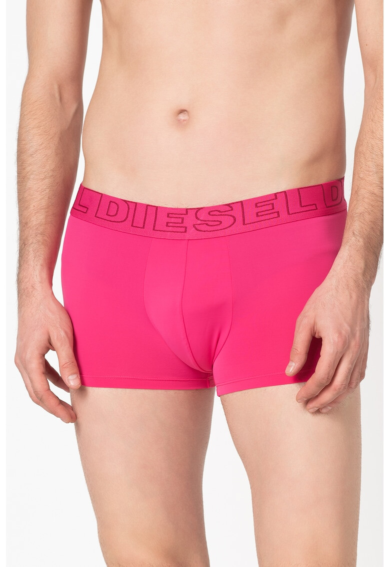 Diesel Boxeri din microfibra cu banda logo in talie Boxer - Pled.ro