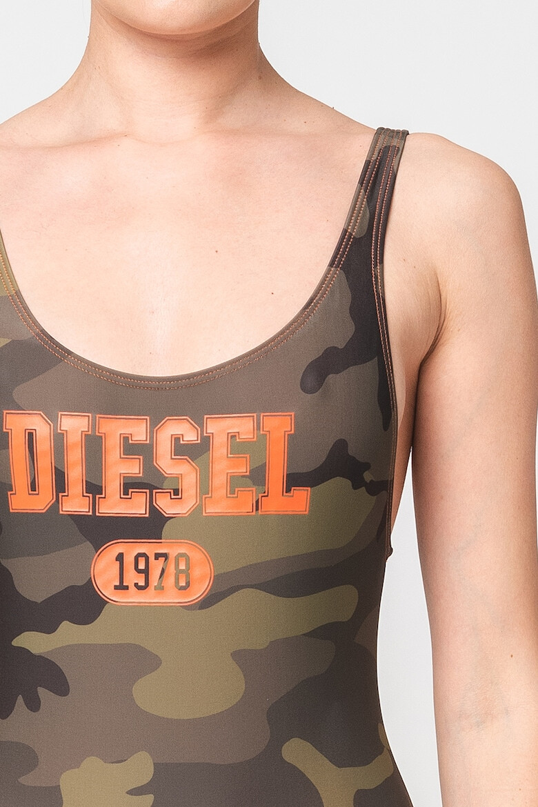 Diesel Costum de baie intreg cu model camuflaj Slia - Pled.ro