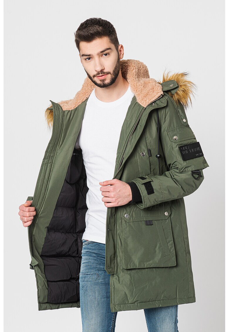 Diesel Geaca parka cu vatelina W-Colby - Pled.ro