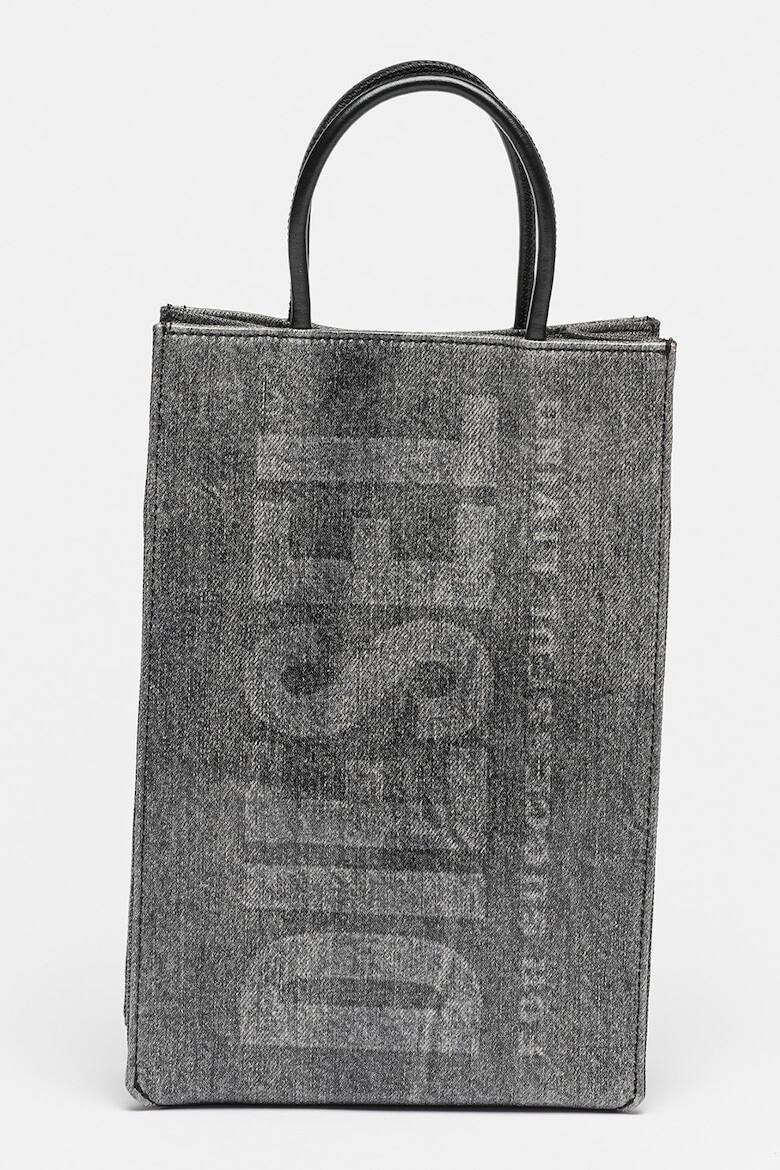 Diesel Geanta tote unisex din denim cu logo - Pled.ro