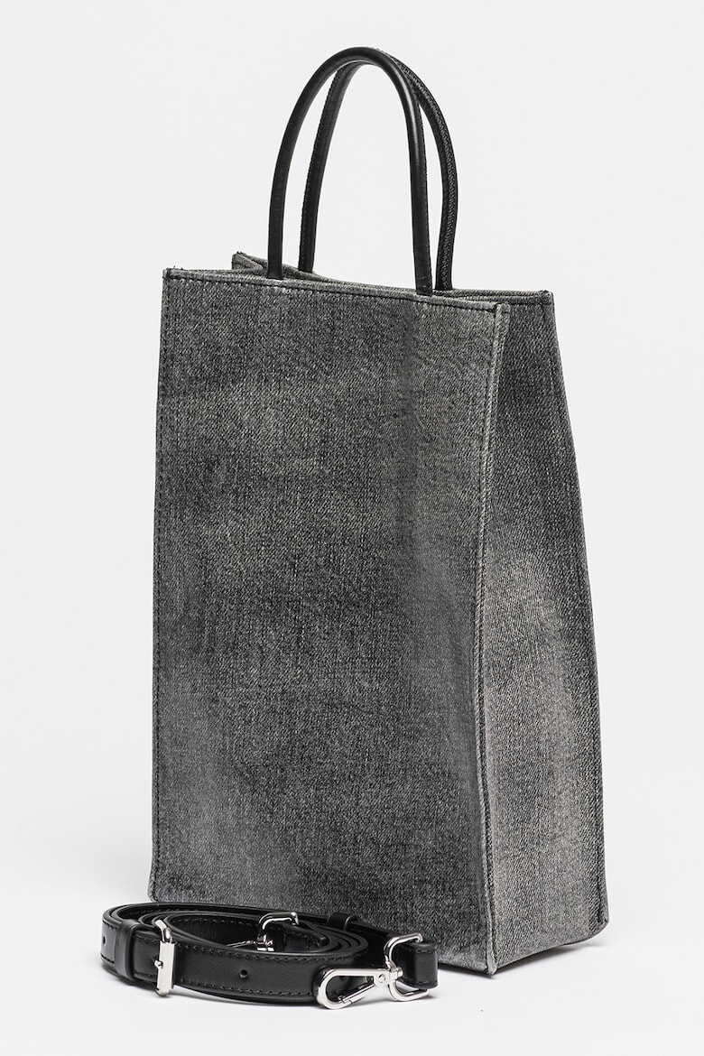 Diesel Geanta tote unisex din denim cu logo - Pled.ro