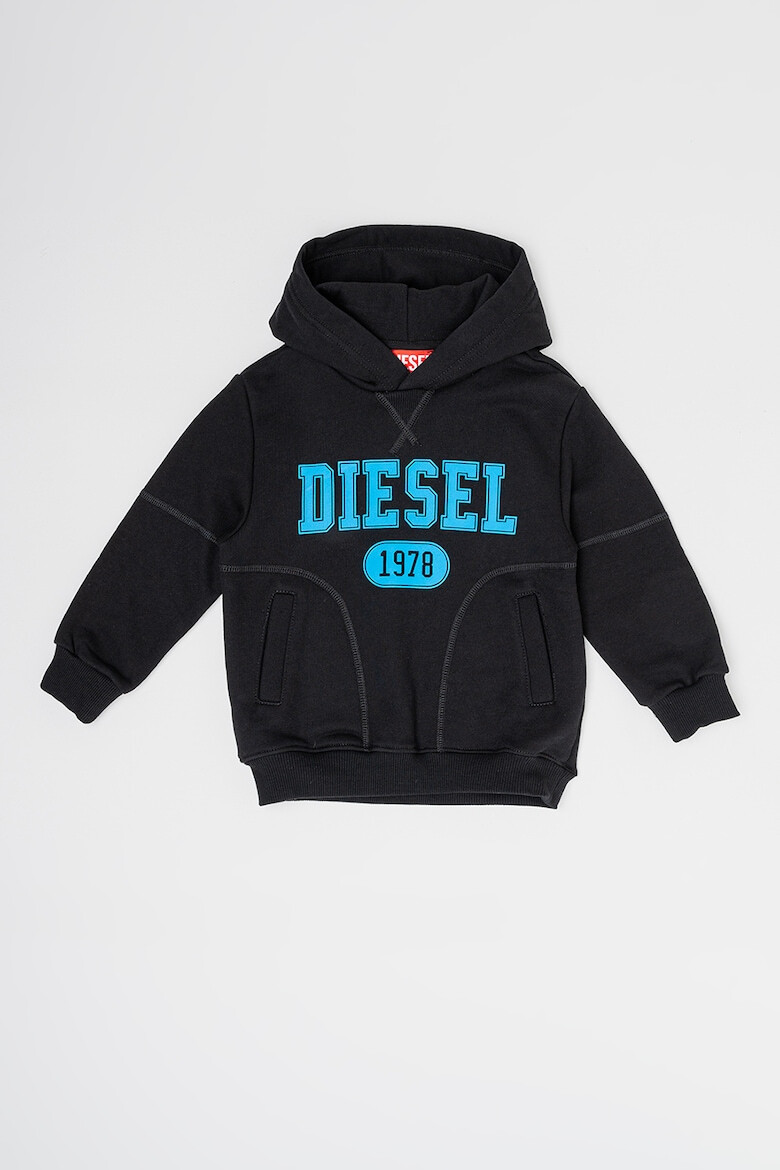 Diesel Hanorac cu imprimeu logo contrastant - Pled.ro