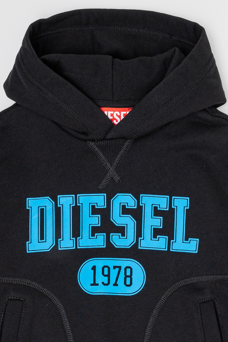 Diesel Hanorac cu imprimeu logo contrastant - Pled.ro