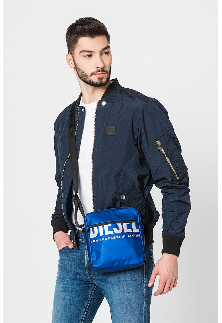 Diesel Jacheta bomber cu fermoar si guler scurt - Pled.ro