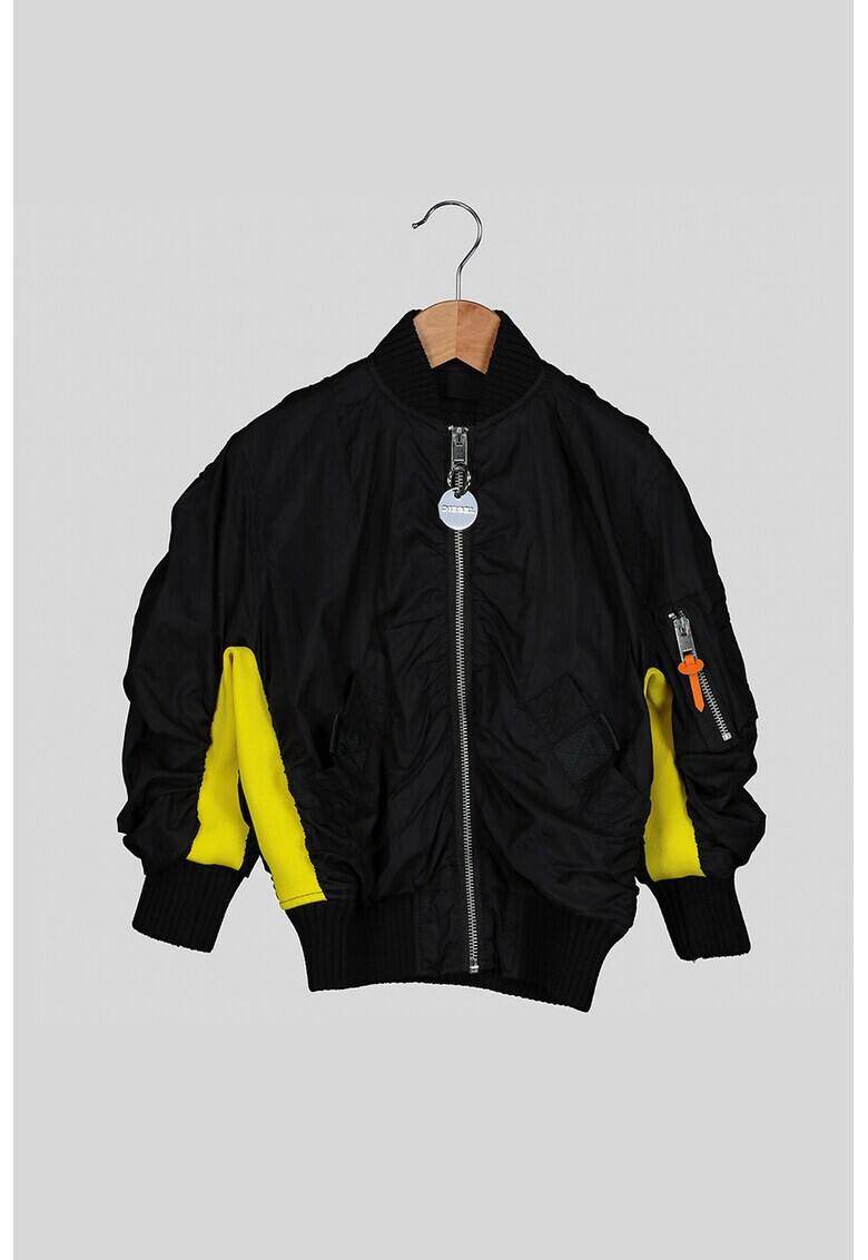 Diesel Jacheta bomber cu model colorblock - Pled.ro