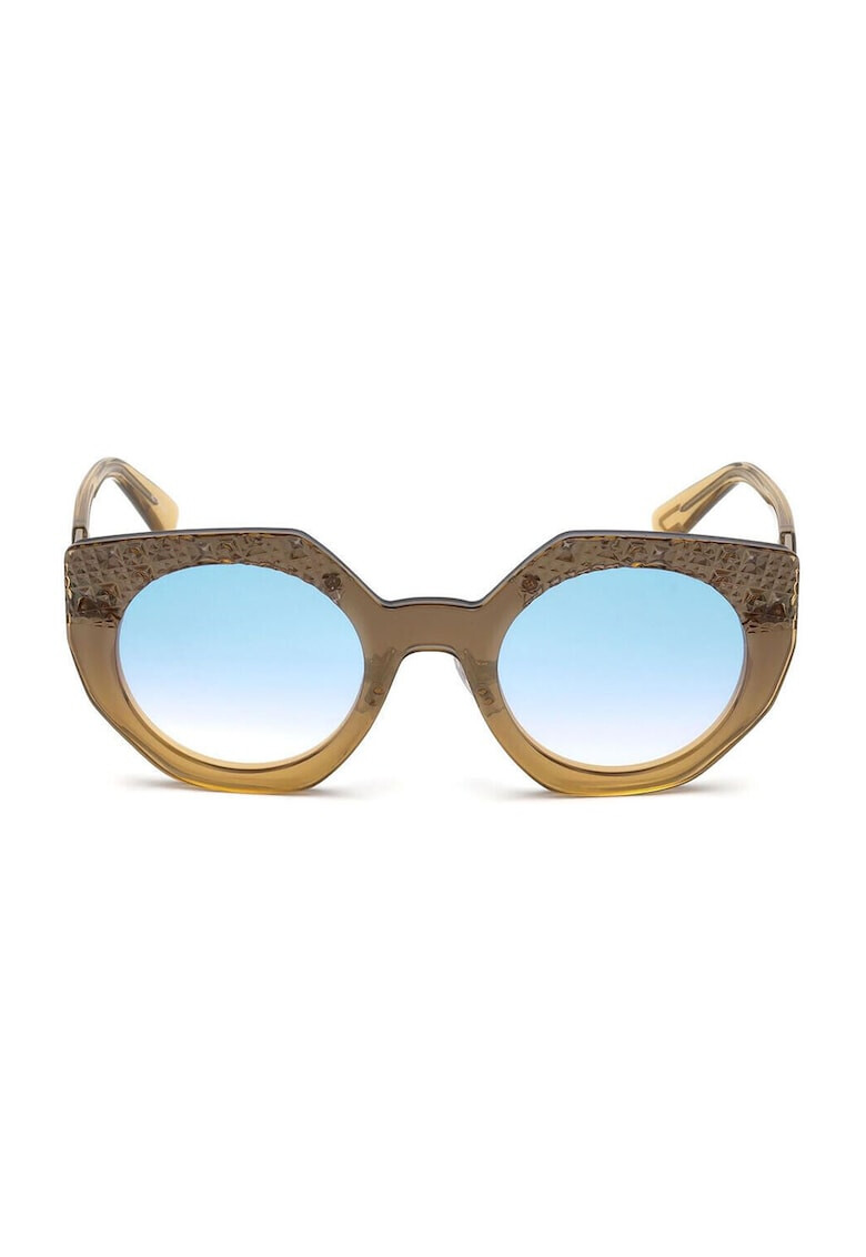 Diesel Ochelari de soare cat-eye cu detalii texturate - Pled.ro