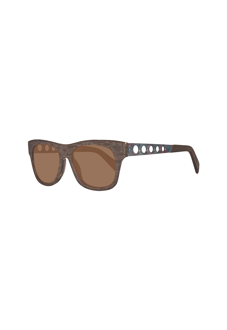 Diesel Ochelari de soare dreptunghiulari unisex - Pled.ro