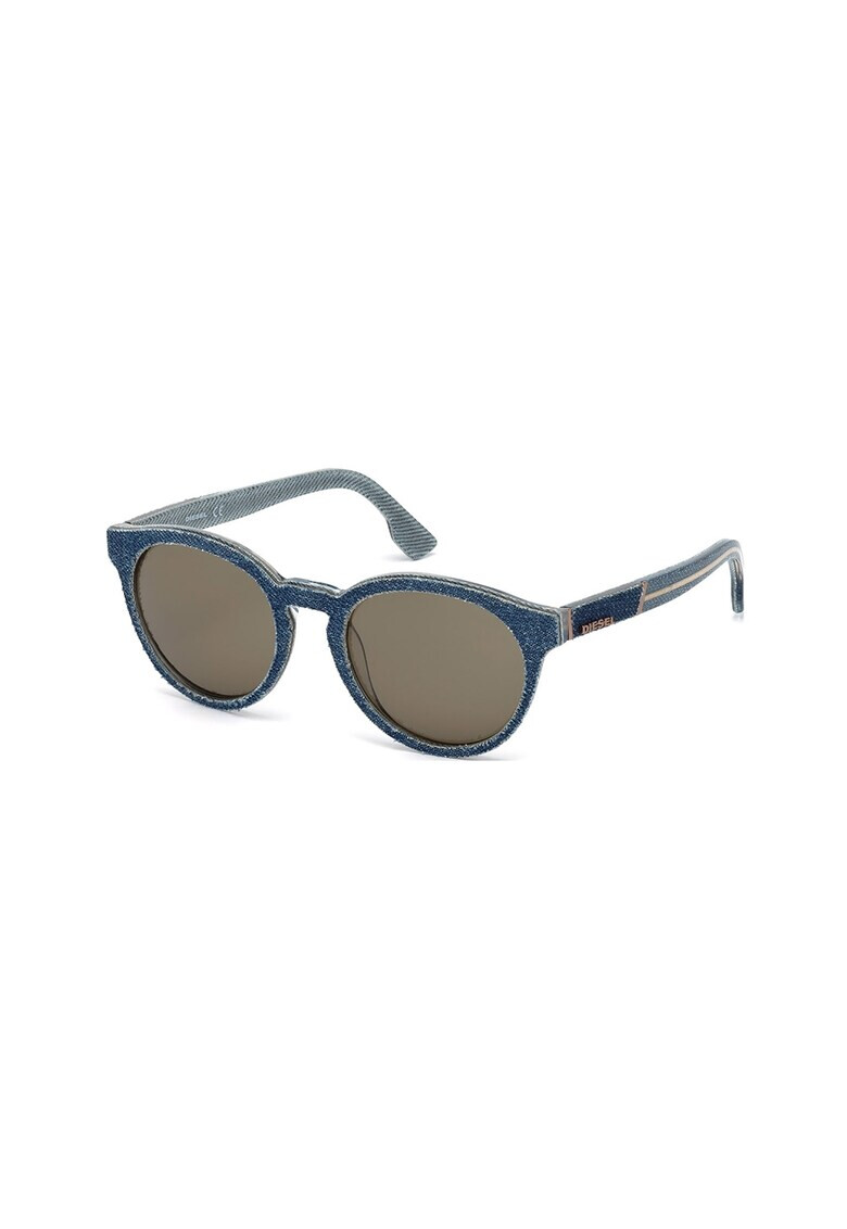 Diesel Ochelari de soare pantos unisex cu lentile uni - Pled.ro