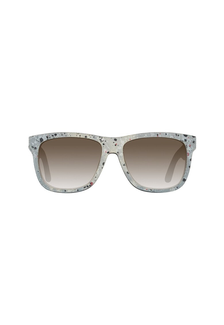 Diesel Ochelari de soare patrati unisex cu aspect texturat - Pled.ro