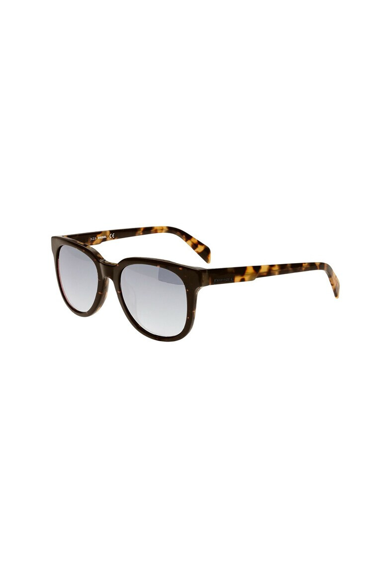 Diesel Ochelari de soare rotunzi unisex cu model tortoise - Pled.ro