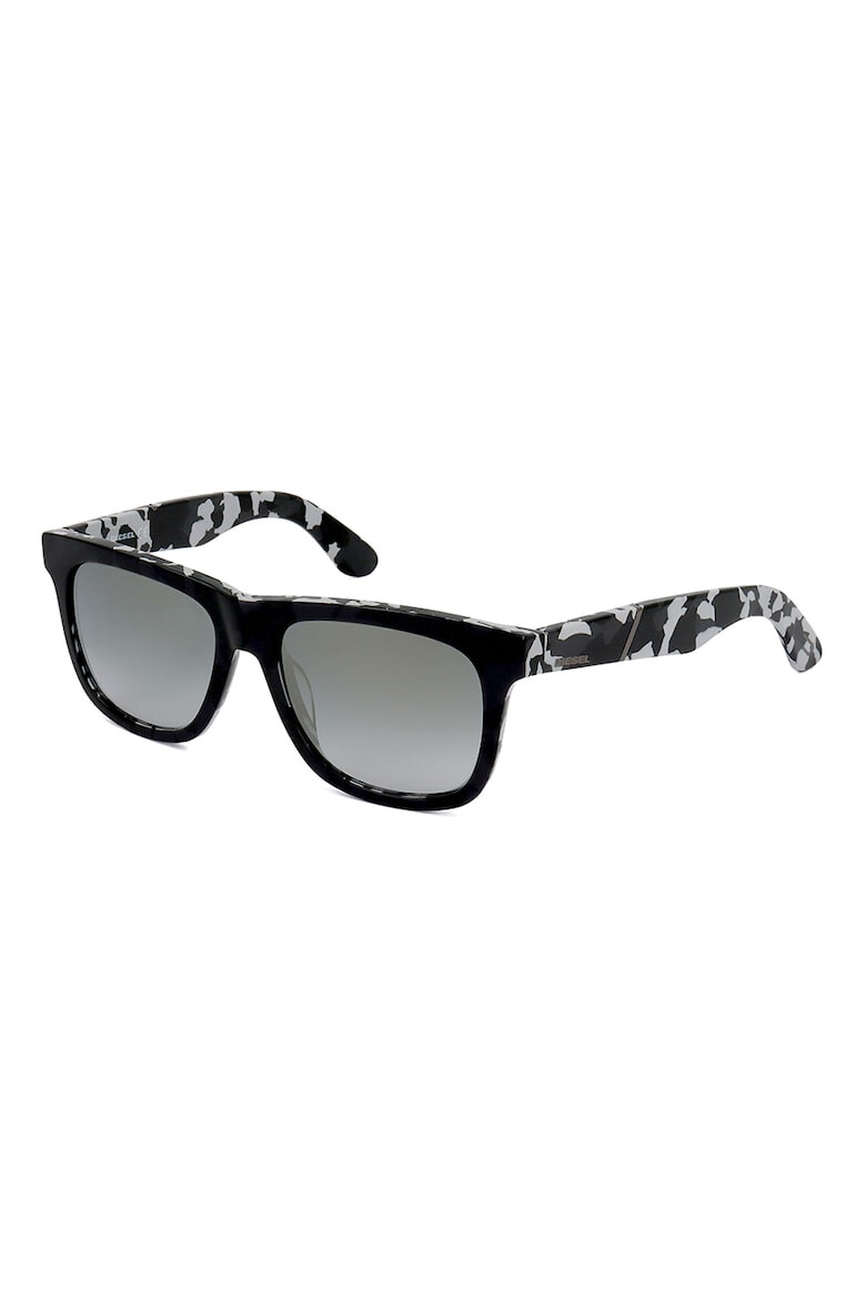 Diesel Ochelari de soare unisex cu lentile tip oglinda - Pled.ro