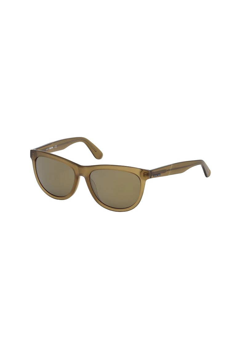 Diesel Ochelari de soare unisex cu lentile uni - Pled.ro