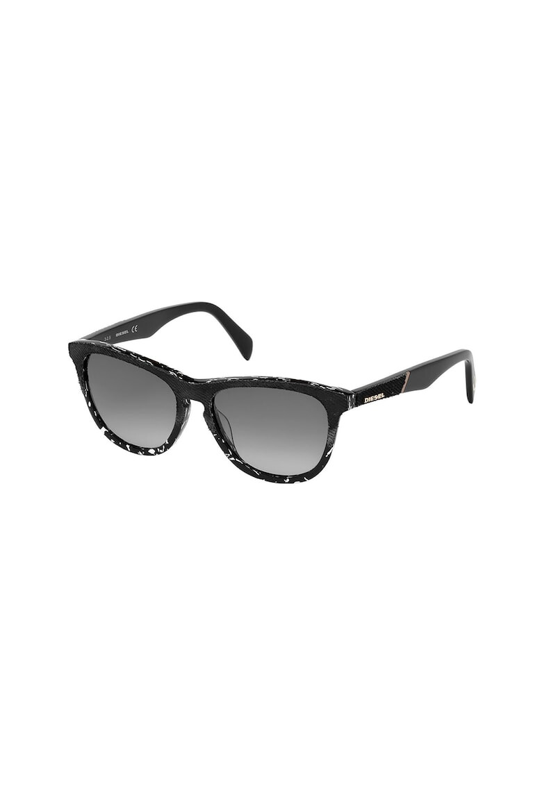 Diesel Ochelari de soare unisex cu tama cu material textil - Pled.ro